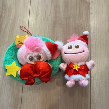 USJ 모피 마스코트 크리스마스 버전 산타 모자 포함 및 리스 중고