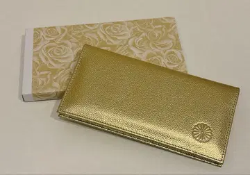 황궁 한정판 장지갑 금 판매점 천연 가죽 골드 접이식 지갑