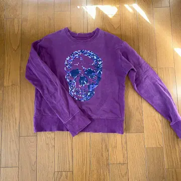 beauty&beast 스컬 프린트 트레이닝복 한정판 시리얼 넘버 포함