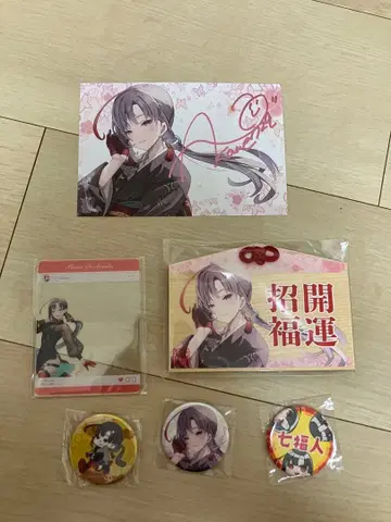 시치후쿠 아카네 2주년 기념 굿즈 친필 사인 포함