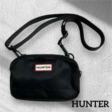 HUNTER 숄더백 블랙