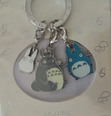 지브리 이웃집 토토로 3연 키링