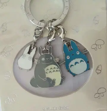 지브리 이웃집 토토로 3연 키링
