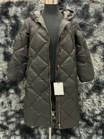 새상품 La MODE 라모드 다운 코트 블랙 여성용 약 M