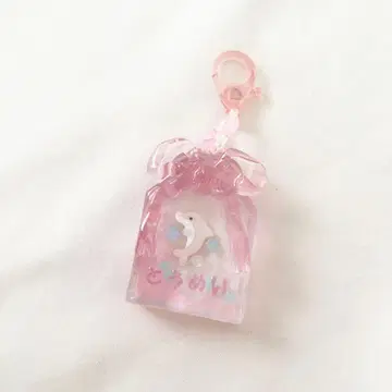 핸드메이드 투명당 오마모리풍 참