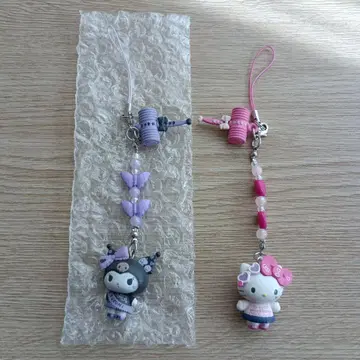 산리오 쿠로미 키티 시크릿 스트랩 산리오 학교 축제 반짝임