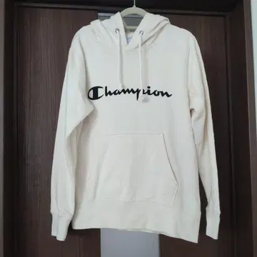 Champion 후드티 아이보리