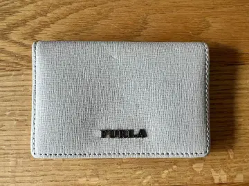 FURLA 명함지갑 아이보리