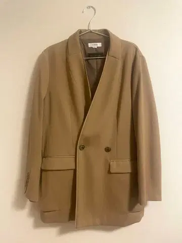 [ 미사용 ] AMERI/위화감 자켓/베이지/S