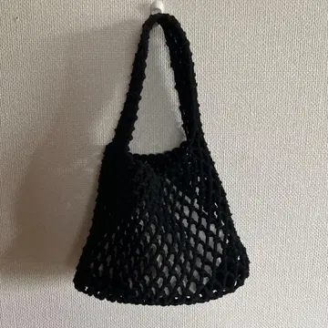 메쉬 핸드백 복조리 포함