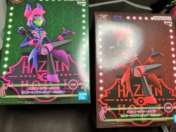 해즈빈 호텔에 오신 것을 환영합니다 모니터 탑 피규어 알래스터 2종 세트