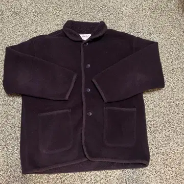 90's 에디 바우어 플리스 커버올 화이트 택