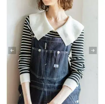 새상품급 이에나 IENA 파인 울 숄카라 리브 풀오버