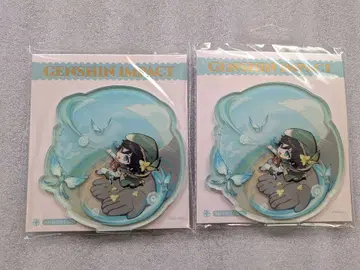 원신 아크릴 스탠드 벤티 2점 테이바트전