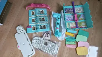 새상품 꼬마영웅 캐빈의 인형의 집 커다란 고양이 하우스