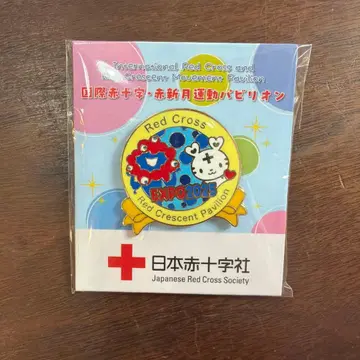 EXPO 2025 십자가 핀 배지