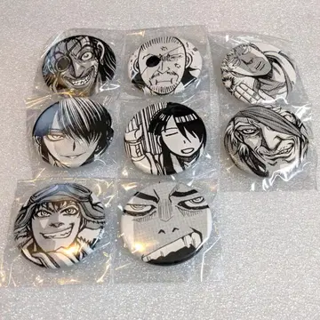 드리프터즈 캔 배지 8개 세트