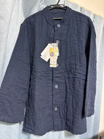 UCHINO 마쉬멜로우 와플 거즈 룸웨어 M 사이즈 다크 블루