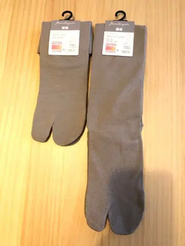 유니클로 마메쿠로구치 타비 양말, 하이삭스 2족 세트