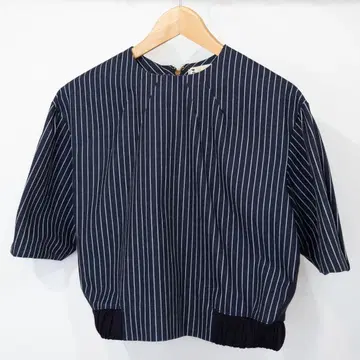 두블 메종 DOUBLE MAISON 스트라이프 상의 F 사이즈