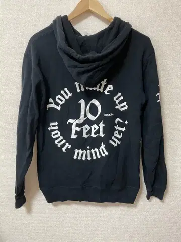 10-feet 집업 후드티 블랙 L 사이즈