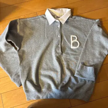 미사용 새상품 Bibiy 그레이 맨투맨 프리 사이즈