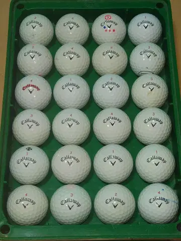 (34) 캘러웨이 크롬소프트 로스트볼 24개