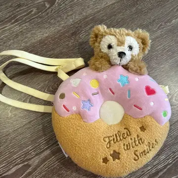 Duffy and Friends 도넛형 백 숄더백