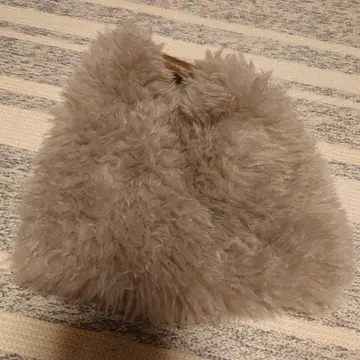 LE VERNIS 밴야드 스톰 퍼 백 그레이