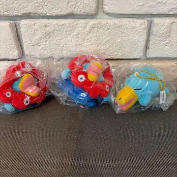 이코짱 이코먀쿠 캡슐 토이 봉제 인형 3개 세트