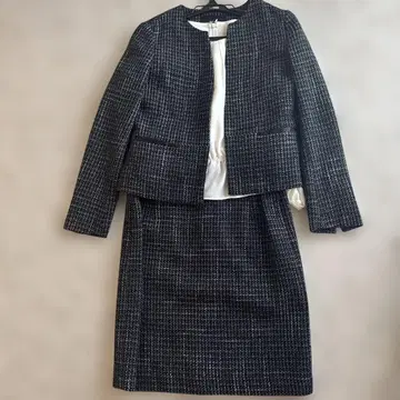 그린 라벨 스커트 수트 36