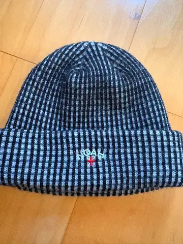 NOAL 스트라이프 니트 모자