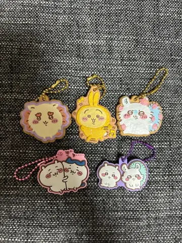 치이카와 (먼작귀) 키링 구미 쿠키 참 하치와레 토끼 모몽가