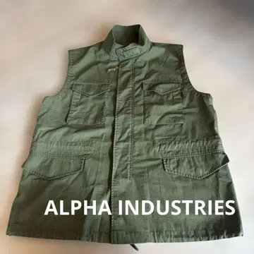 ALPHA INDUSTRIES 올리브 그린 베스트