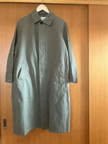 HTS 롱 코트 44 카키