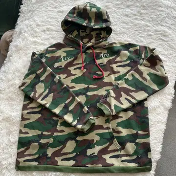 카모 패턴 ELVIRA 후드티 M