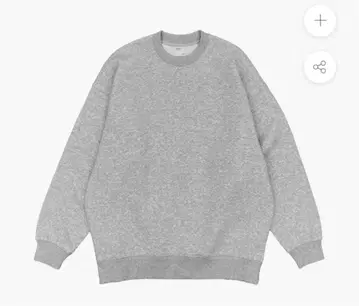 muhaku 무파구 그레이 맨투맨 M 사이즈 속기모