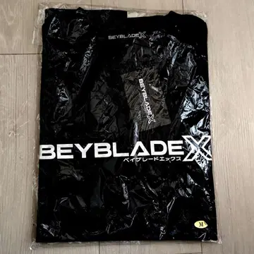 베이블레이드X 공식 회장 한정판 T셔츠 사이즈M 미사용 미개봉품 완판템