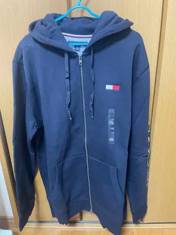 TOMMY HILFIGER 네이비 후드티