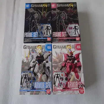 [ 미개봉 ] G프레임FA 건담 SEED 프리덤 & 저스티스 세트