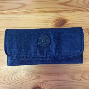 키플링 (kipling) 데님 원단 장지갑