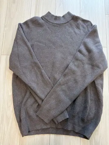 [ 417 EDIFICE ] 리브 넥 스웨터