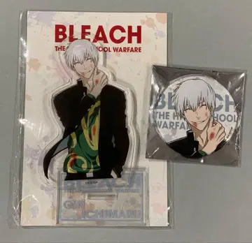 BLEACH 이치마루 긴 아크릴 스탠드 캔뱃지 랜드마크 카페