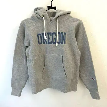 [ Champion ] 리버스 위브 빨간색 택 속기모 후드티