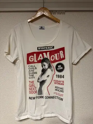 [ 맛짱님 ] HYSTERIC GLAMOUR 그래픽 T셔츠
