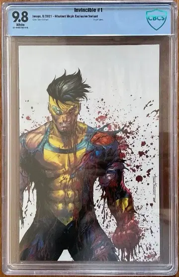 Invincible #1 익스클루시브 표지 아메리칸 코믹스 리프