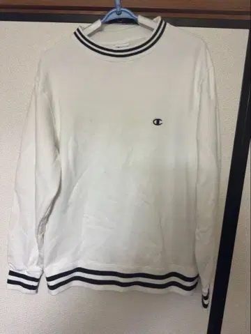 Champion 스트라이프 크루넥 트레이닝복 L