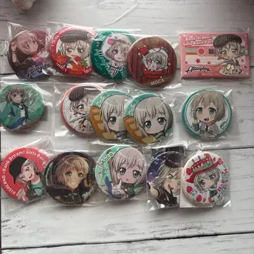 뱅드림! 아오바 모카 캔뱃지 세트