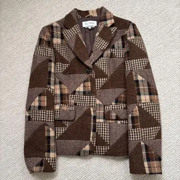 SCAPA 패턴 자켓 38 사이즈