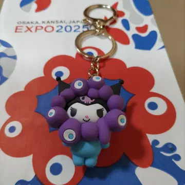 간사이 만박 미야쿠미야쿠 변신 입체 마스코트 키링 쿠로미